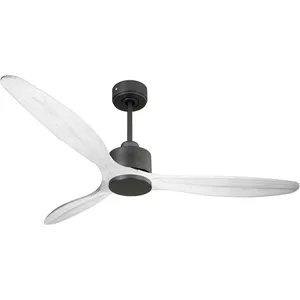 Comparateur de prix : Ventilateur de plafond Réversible Thermostat Wifi Moteur à courant continu Toits en pente Télécommande SalD166C0365199 Noir