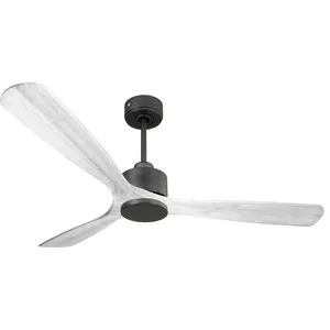 Comparateur de prix : Ventilateur de plafond Réversible Thermostat Wifi Moteur à courant continu Toits en pente Télécommande MadeiraD166C0365211 Noir