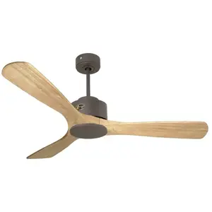 Comparateur de prix : Ventilateur de plafond ø132 cm avec Wifi Réversible Hypersilence Paros D132 C02 65333 Chocolat