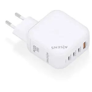 Comparateur de prix : Aisens chargeur Gan 100w, 3xusb-c Pd3.0 Qc4.0, 1xusb-a Qc3.0, blanc