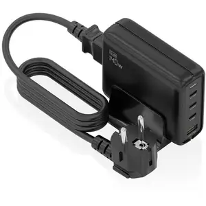 Comparateur de prix : Aisens Chargeur Mural Usb-a Et Usb-c Asch-140w4p056-bk