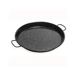 briebe Poêle à Paella Valencienne Émaillée 65cm, Acier Émaillé Antiadhésif, 2... pas cher