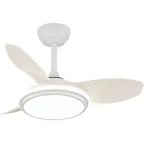 Comparateur de prix : Cristalrecord - Ventilateur de plafond led Stel tl Mini 35 w 3 440 lm ...