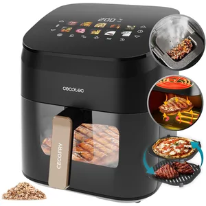 CECOTEC Friteuse à Air - Cecofry - Smokin' 6500 - 6,5L - 2200W - Doubl... pas cher