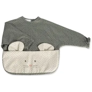 Bavoir manches longues Poppy Moss pas cher