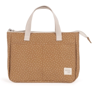 Trousse de toilette à pois Poppy Cannelle pas cher