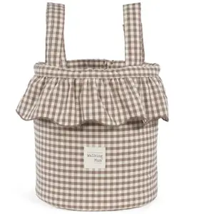Sac Bucket Praliné Vichy Moka pas cher
