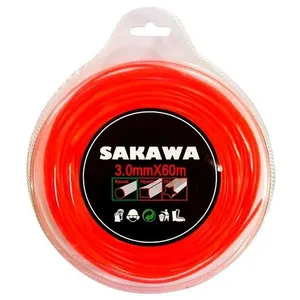 Sakawa - Fil Debroussailleuse Nylon Rond 3.0 x 60MVendu paramazon