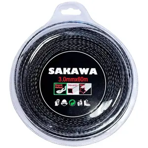 Sakawa - Fil Debroussailleuse Nylon Helicoidal 3.0 x 60Vendu paramazon