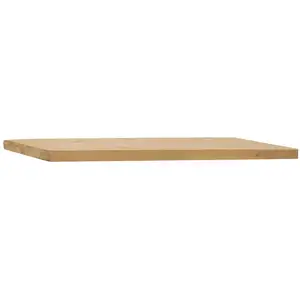 Decowood Étagère flottante en bois de sapin marron 80x3,2cm pas cher