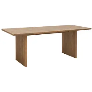 Decowood Table de salle à manger en bois vieilli 200x75cm pas cher