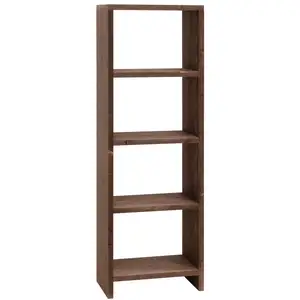Decowood Étagère en bois de sapin marron foncé de 80x60cm pas cher