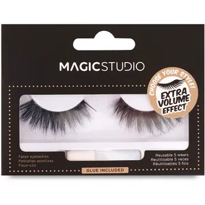 Comparateur de prix : Magic Studio Faux Mink Eyelashes Vegan Extra Volume Effect 1ud