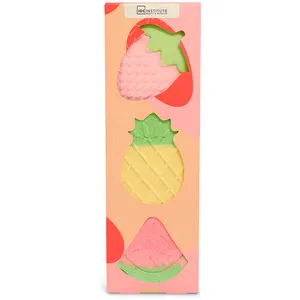 Coffret de bain - IDC - 3 Bombes - Aromas Fruits - Multicolore - Mixte pas cher