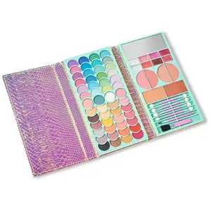 Portefeuille maquillage - MARTINELIA - Sirène - Holographique - Compact - Multicolore pas cher