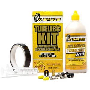 Comparateur de prix : Kit x sauce tubeless fond de jante valve presta 20mm