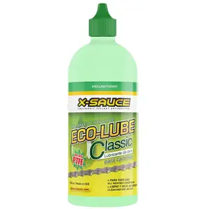 Comparateur de prix : Lubrifiant de cire biodégradable pour chaînes X-Sauce Eco-Lube 500 ml