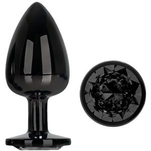 Comparateur de prix : Plug Bijou AFTERDARK L 8 x 4cm Noir 