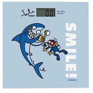 Comparateur de prix : Balance Numérique de Salle de Bain Smile JATA 295K Kukuxumusu 150 Kg
