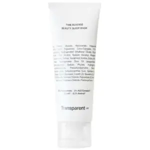 Transparent Lab TIME REVERSE BEAUTY SLEEP MASK - Masque anti-âge nuitVendu paramazon