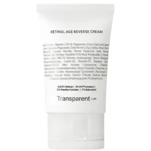 Transparent Lab Retinal Age Reverse Cream Crème visage 1000 ml pas cher