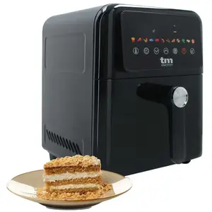 Friteuse À Air Tm Electron Noir 1500 W 1700 W 6 L pas cher
