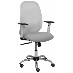 Piqueras Y Crespo Chaise de bureau P&C 354Crrp Gris gris blanc gris avec accoudoirs Vendu parmanutan
