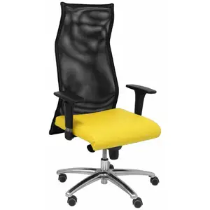 Sovica Fauteuil De Direction Sahuco Similicuir - JauneVendu paramazon
