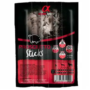Alpha Spirit - Ristra of Ham Bars pour chien - Box 16 x 4 Units pas cher