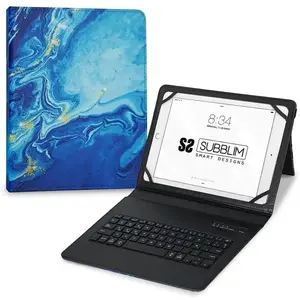Subblim Housse Clavier Keytab Pro Bt Trendy Marbre 11´´ pas cher
