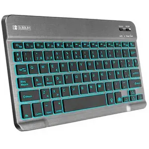 Comparateur de prix : Clavier Bluetooth SUBBLIM pour Tablette - Espagnol QWERTY Multicouleur