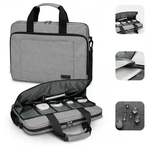 Mallette Rembourrée Subblim Air pour Ordinateur Portable jusqu'à 14" Gris pas cher