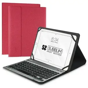 Comparateur de prix : Subblim Étui à Rabat Double Face Avec Clavier Bluetooth Keytab Pro 10.1 Pouces
