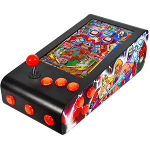 UNICVIEW Flipper virtuel Pincab He man avec écran de 13". Inclut Visual Pinball X, PinballX, 700 tables et 947 jeux d'arcade pas cher