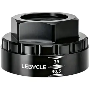 Lebycle Outil Dual Lockring 39/40.5 Mm Direct Mount/center Lock/shimano Bb One Size pas cher