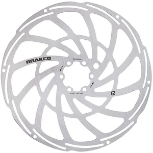 Brakco Disque De Frein Xsc 6b Reinforced E-bike 2 Mm 220 mm pas cher
