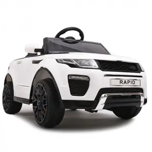 ATAA CARS Voiture électrique pour enfant Range Rapid 12V avec télécommande - BlancVendu parcdiscount