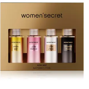 WOMEN'S SECRET - Coffret De 4 Brumes Corporelles Parfumées 4x50mL pas cher