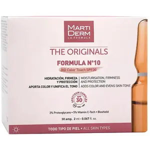 Martiderm Formula Nº10 HD Color Touch SPF30 30 Ampoules pas cher