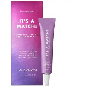 Bijoux Indiscrets Gel Vibrant et Chauffant Clitherapy It's a Match! pas cher