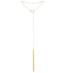 Collier en Chainettes Métalliques Magnifique de Bijoux Indiscrets pas cher