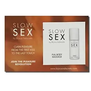 Slow Sex Full Body Massage Gel Massage 2ml pas cher