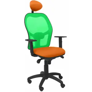 piqueras-y-crespo Chaise de bureau avec appui jorquera p & c ali308c orange  pas cher