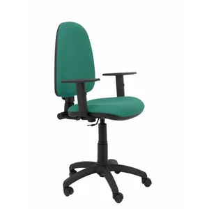 Piqueras y Crespo Ayna Bali Chaise de Bureau Accoudoirs Réglables Vert pas cher