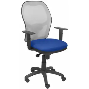 Comparateur de prix : Piqueras y Crespo Chaise Jorquera gris maille bali bleu siège