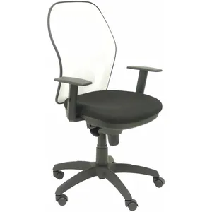 Comparateur de prix : piqueras-y-crespo Chaise Jorquera Blanc Siège En Maille Bali Noir