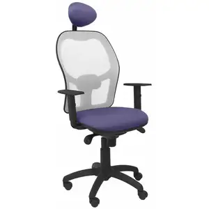 Piqueras Y Crespo (PIQU7) Chaise de bureau avec appui jorquera p & c ali261c bleu  pas cher