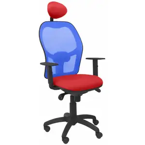 Chaise de bureau avec appui jorquera p & c ali350c rouge pas cher