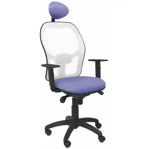 Chaise de bureau avec appui jorquera p & c ali261c bleu  pas cher