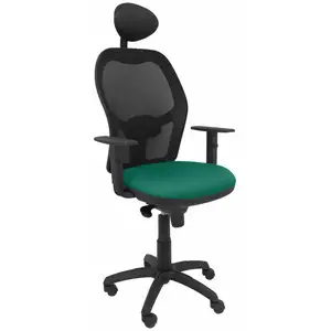 Chaise de bureau avec appui jorquera p & c ali456c emerald vert  pas cher